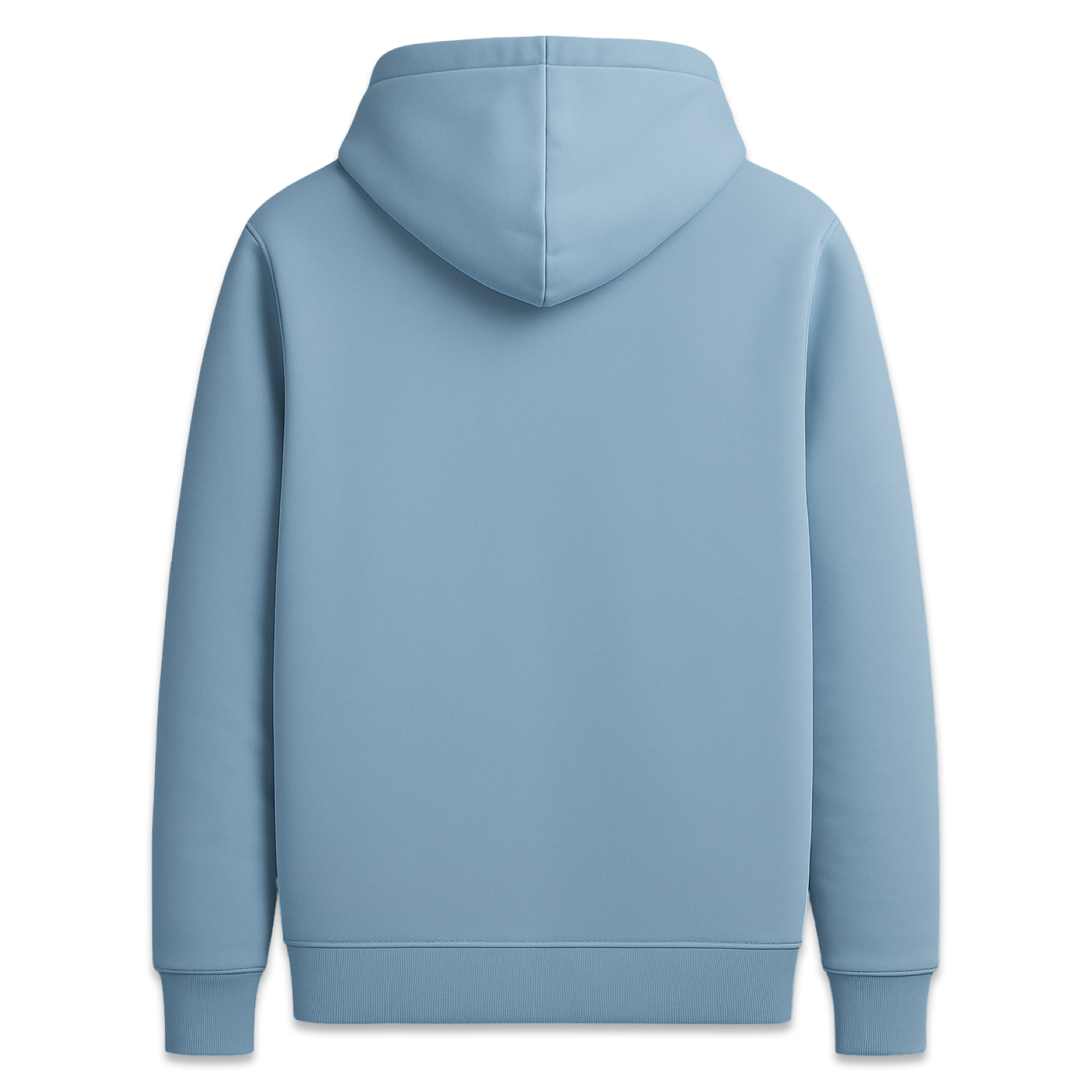 Embroidered Hoodie Light Blue