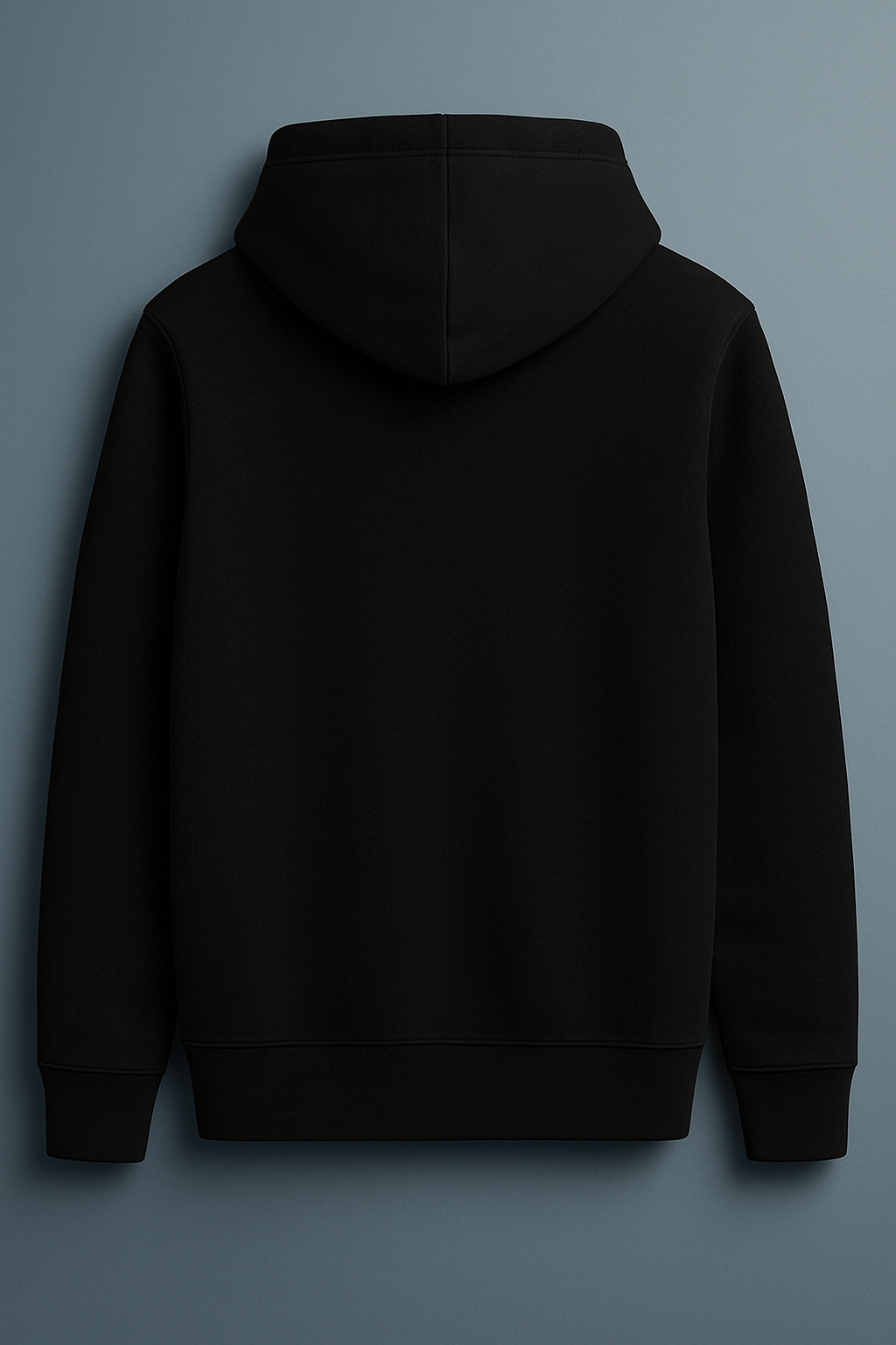 Embroidered Hoodie Black