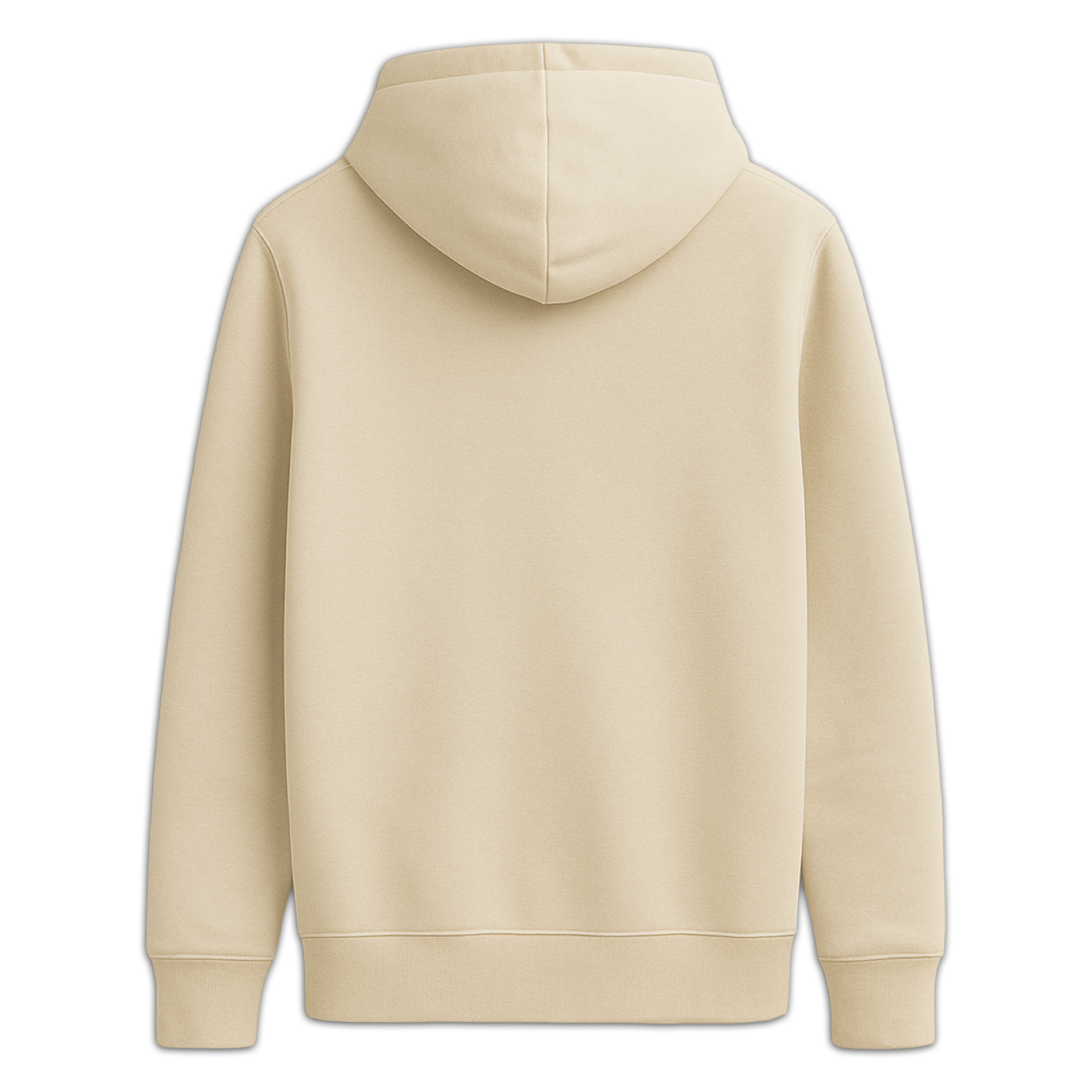 Embroidered Hoodie Sand