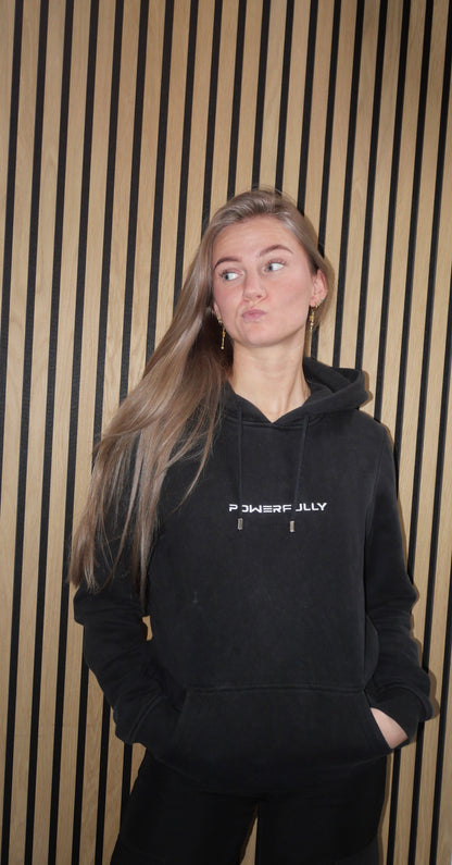 Powerful Galaxy Hoodie Black Blue